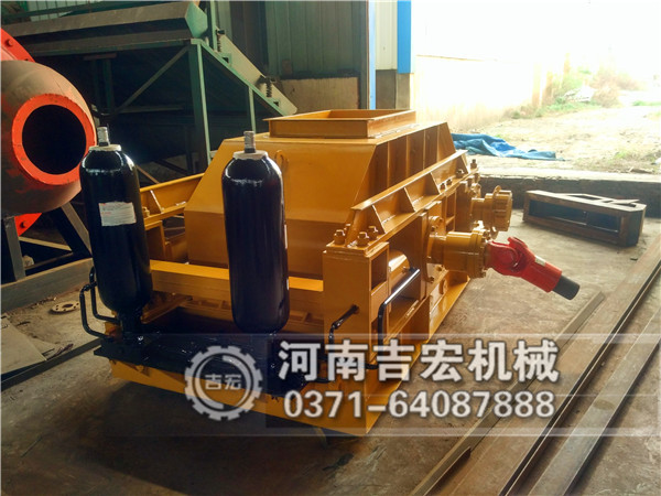 液壓輥式破碎機(jī)工作原理圖！